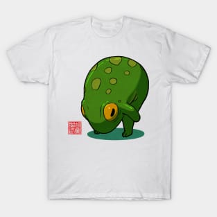 Yoga Frog Forward Bend T-Shirt